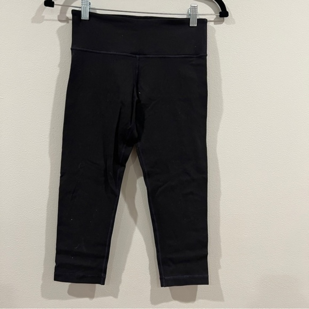 Lululemon Wunder Under Capris Black